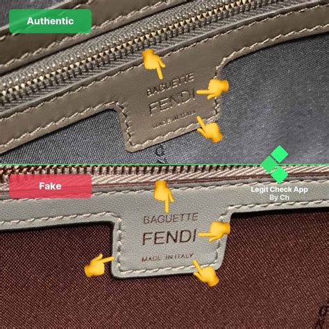 fendi bag fake how to tell